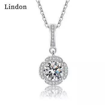 Женское ожерелье Lindon, кулон из медного сплава, циркон, модный подарок