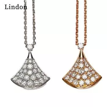 Женское ожерелье Lindon, кулон из медного сплава, циркон, модный подарок