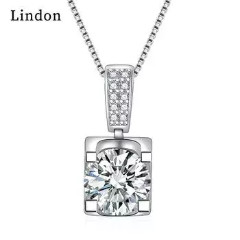 Женское ожерелье Lindon, кулон из медного сплава, циркон, модный подарок