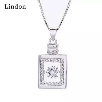 Женское ожерелье Lindon, кулон из медного сплава, циркон, модный подарок