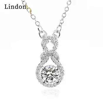 Женское ожерелье Lindon, кулон из медного сплава, циркон, модный подарок