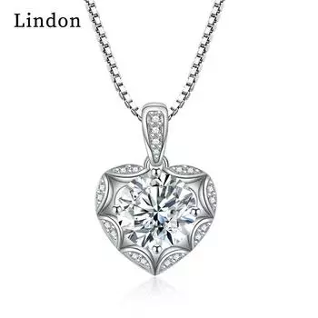 Женское ожерелье Lindon, кулон из медного сплава, циркон, модный подарок