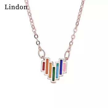 Женское ожерелье Lindon, кулон из медного сплава, циркон, модный подарок