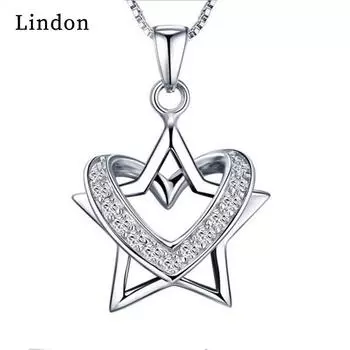 Женское ожерелье Lindon, кулон из медного сплава, циркон, модный подарок