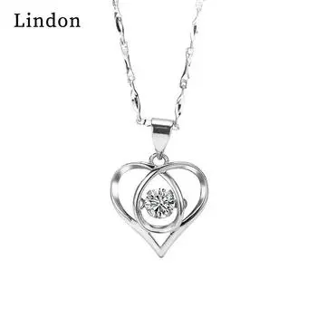Женское ожерелье Lindon, кулон из медного сплава, циркон, модный подарок