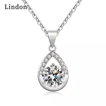Женское ожерелье Lindon, кулон из медного сплава, циркон, модный подарок