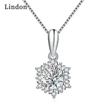 Женское ожерелье Lindon, кулон из медного сплава, циркон, модный подарок