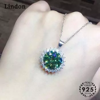 Женское ожерелье Lindon, кулон из медного сплава, циркон, модный подарок