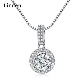 Женское ожерелье Lindon, кулон из медного сплава, циркон, модный подарок