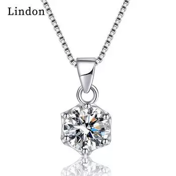 Женское ожерелье Lindon, кулон из медного сплава, циркон, модный подарок