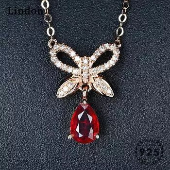 Женское ожерелье Lindon, кулон из медного сплава, циркон, модный подарок