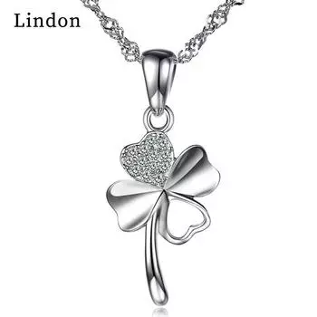 Женское ожерелье Lindon, кулон из медного сплава, циркон, модный подарок