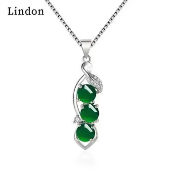 Женское ожерелье Lindon, кулон из медного сплава, циркон, модный подарок