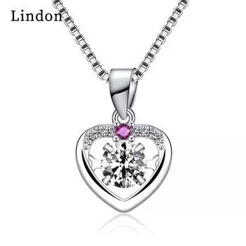 Женское ожерелье Lindon, кулон из медного сплава, циркон, модный подарок