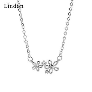 Женское ожерелье Lindon, кулон из медного сплава, циркон, модный подарок