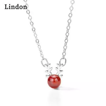 Женское ожерелье Lindon, кулон из медного сплава, циркон, модный подарок