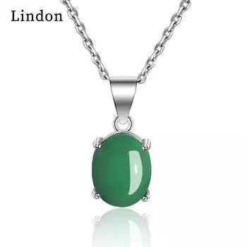 Женское ожерелье Lindon, кулон из медного сплава, циркон, модный подарок