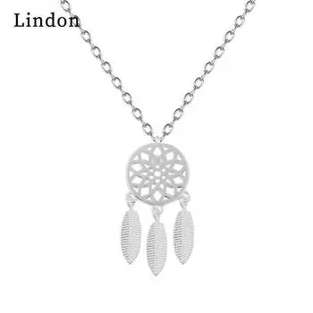 Женское ожерелье Lindon, кулон из медного сплава, циркон, модный подарок