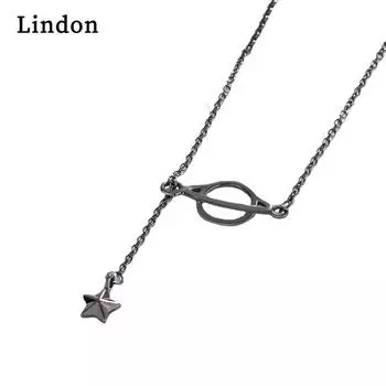 Женское ожерелье Lindon, кулон из медного сплава, циркон, модный подарок