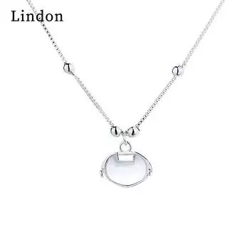 Женское ожерелье Lindon, кулон из медного сплава, циркон, модный подарок