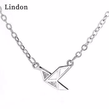 Женское ожерелье Lindon, кулон из медного сплава, циркон, модный подарок