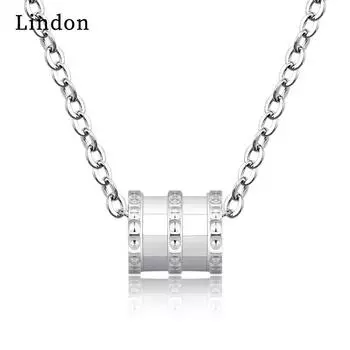 Женское ожерелье Lindon, кулон из медного сплава, циркон, модный подарок