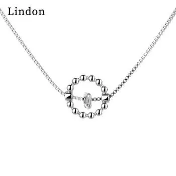 Женское ожерелье Lindon, кулон из медного сплава, циркон, модный подарок