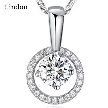 Женское ожерелье Lindon, кулон из медного сплава, циркон, модный подарок