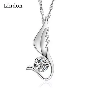 Женское ожерелье Lindon, кулон из медного сплава, циркон, модный подарок