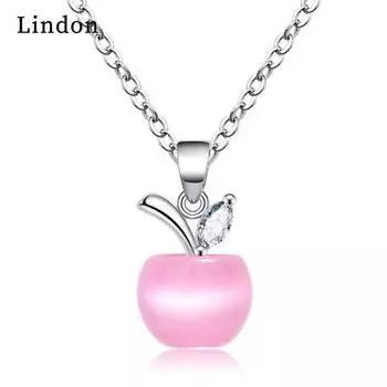 Женское ожерелье Lindon, кулон из медного сплава, циркон, модный подарок