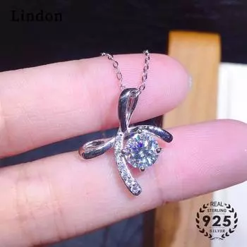 Женское ожерелье Lindon, кулон из медного сплава, циркон, модный подарок