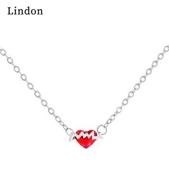 Женское ожерелье Lindon, кулон из медного сплава, циркон, модный подарок