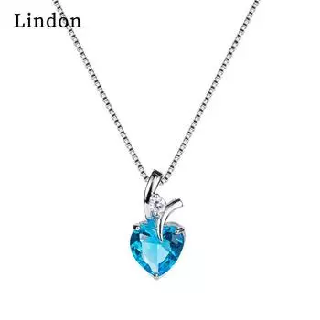 Женское ожерелье Lindon, кулон из медного сплава, циркон, модный подарок