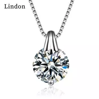 Женское ожерелье Lindon, кулон из медного сплава, циркон, модный подарок