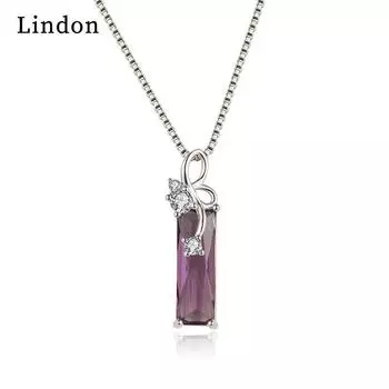 Женское ожерелье Lindon, кулон из медного сплава, циркон, модный подарок