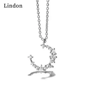 Женское ожерелье Lindon, кулон из медного сплава, циркон, модный подарок