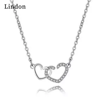 Женское ожерелье Lindon, кулон из медного сплава, циркон, модный подарок