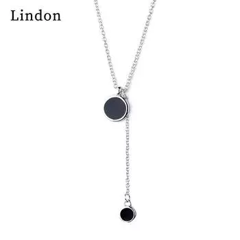 Женское ожерелье Lindon, кулон из медного сплава, циркон, модный подарок
