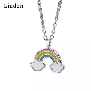 Женское ожерелье Lindon, кулон из медного сплава, циркон, модный подарок