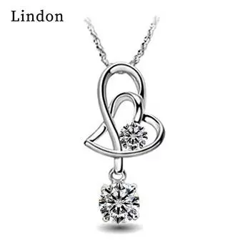 Женское ожерелье Lindon, кулон из медного сплава, циркон, модный подарок