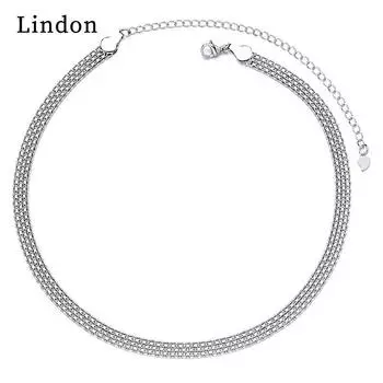 Женское ожерелье Lindon, кулон из медного сплава, циркон, модный подарок