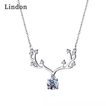 Женское ожерелье Lindon, кулон из медного сплава, циркон, модный подарок