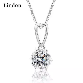 Женское ожерелье Lindon, кулон из медного сплава, циркон, модный подарок