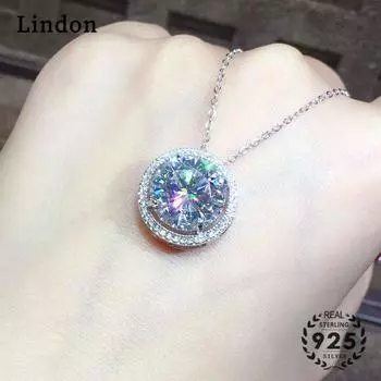 Женское ожерелье Lindon, кулон из медного сплава, циркон, модный подарок