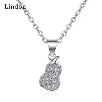 Женское ожерелье Lindon, кулон из медного сплава, циркон, модный подарок