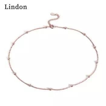 Женское ожерелье Lindon, кулон из медного сплава, циркон, модный подарок