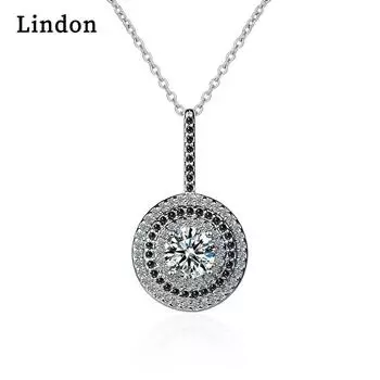 Женское ожерелье Lindon, кулон из медного сплава, циркон, модный подарок