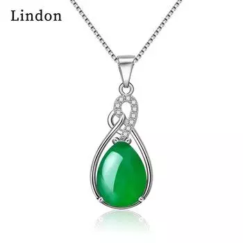 Женское ожерелье Lindon, кулон из медного сплава, циркон, модный подарок