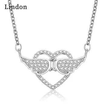 Женское ожерелье Lindon, кулон из медного сплава, циркон, модный подарок