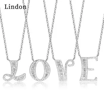 Женское ожерелье Lindon, кулон из медного сплава, циркон, модный подарок